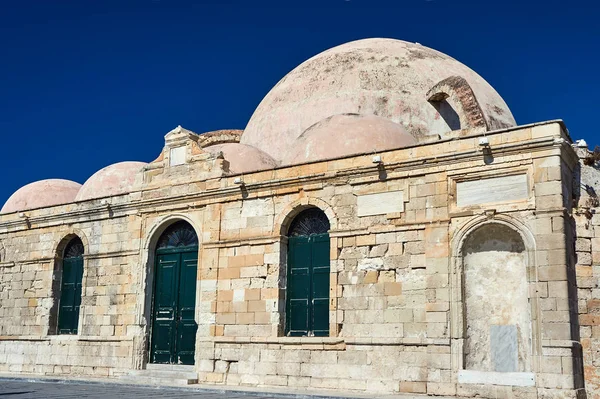 Dôme Mosquée Sur Île Crète Grèce — Photo