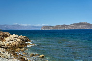 Crete, Yunanistan adada kayalık Yalı