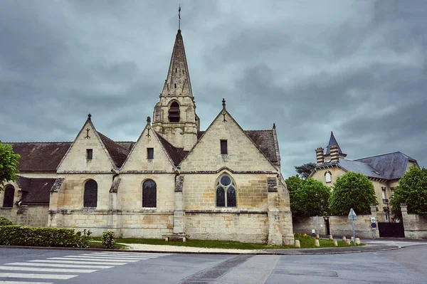 Eglise Paroissiale Médiévale Champagne France — Photo