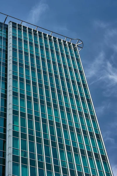 Fragment Facade Modern Building Poznan — Stock Photo, Image