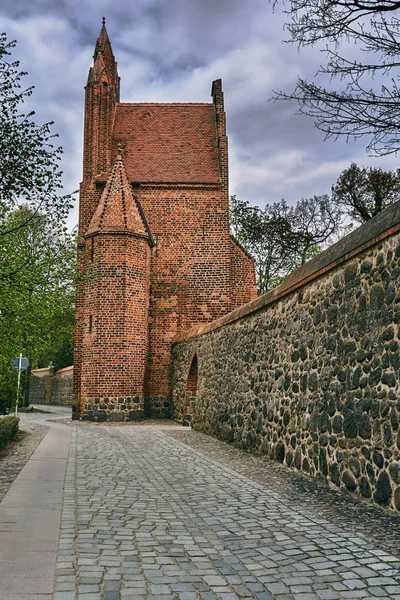 Fortification Médiévale Porte Ville Neuebrandemburg Allemagne — Photo