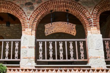 Ortodoks Manastırı Meteora, Yunanistan'da manastır ve meşe kurulu
