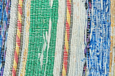 Geleneksel el yapımı Goblen Lefkada Yunan Adası