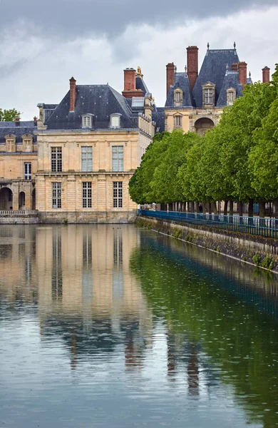 Park Pond Palace Fontainebleau France — Stock Photo, Image