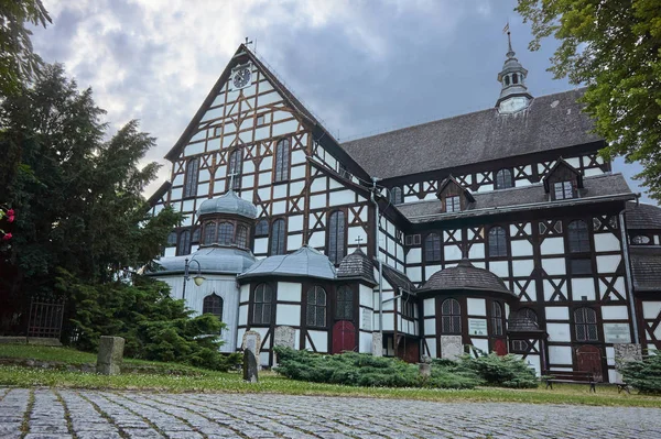 Historická Náboženská Stavba Mírový Kostel Městě Swidnica — Stock fotografie