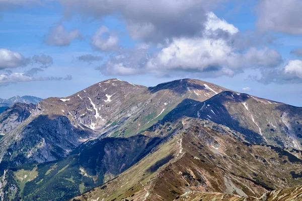 Crête Herbeuse Dans Les Montagnes Tatra Pologne — Photo