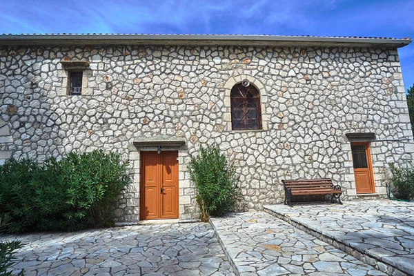 Igreja Ortodoxa Pedra Ilha Lefkada Grécia — Fotografia de Stock