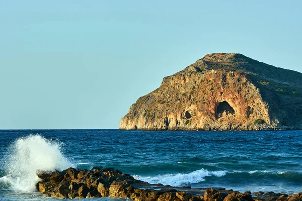 Остров Теодор Побережья Крита Греция — стоковое фото
