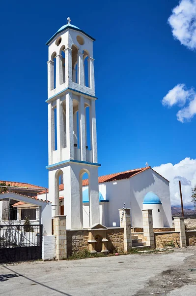 Torre Iglesia Ortodoxa Isla Creta Grecia —  Fotos de Stock