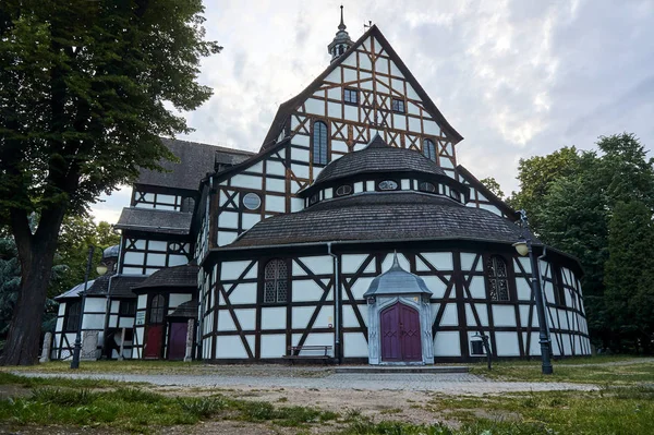 Historická Náboženská Stavba Mírový Kostel Městě Swidnica — Stock fotografie