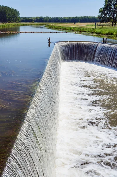 Water Threshold River Champagne France — Stock Photo, Image