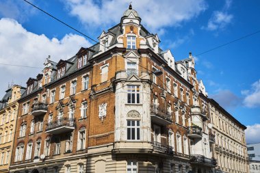 Art Nouveau cepheye Poznan binanın