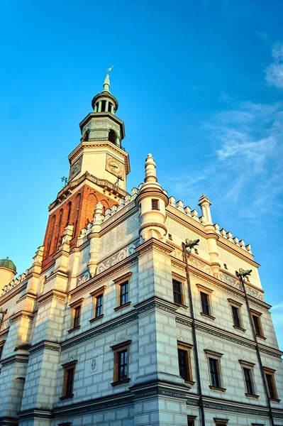 Toren Van Het Renaissance Stadhuis Poznan Polen — Stockfoto