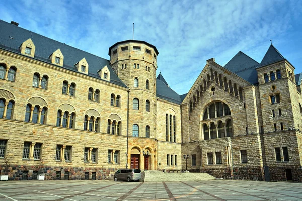 Kaiserburg Aus Stein Mit Türmen Posen — Stockfoto