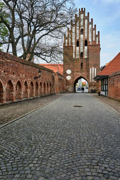 Medieval Fortification City Gate Neuebrandemburg Germany — Stock Photo, Image