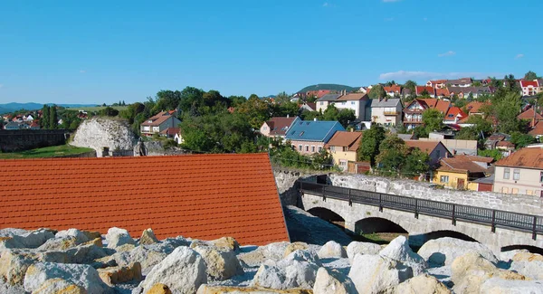 Stadsbilden i bebyggt område — Stockfoto