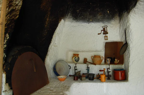 古い伝統的なキッチン — ストック写真