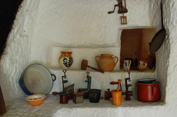 Staré tradiční kuchyně — Stock fotografie