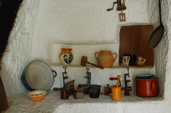 古い伝統的なキッチン — ストック写真