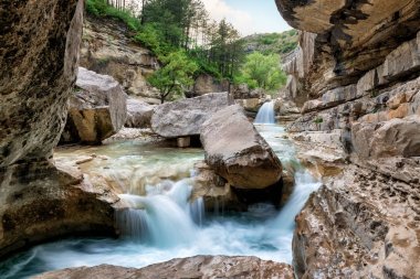 Şelale Kanyonu ünlü Gorges de la Méouge '