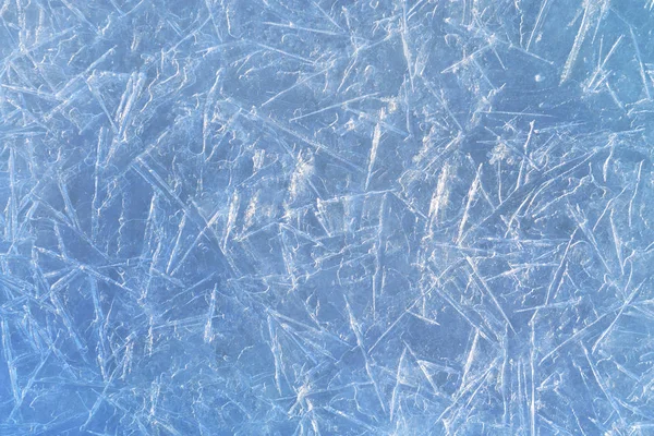 Textura de gelo azul — Fotografia de Stock