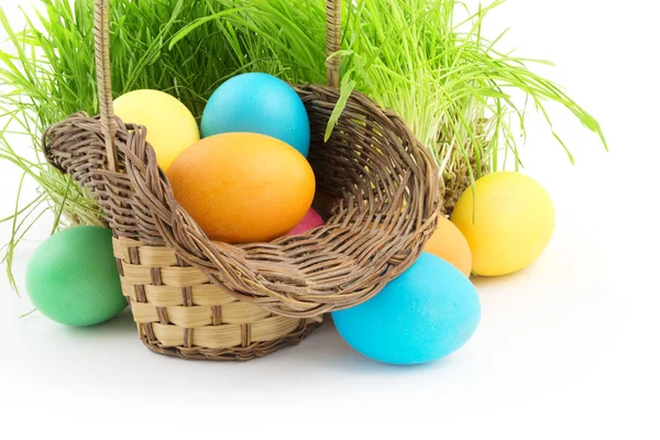 Easter basket — Stock Photo, Image