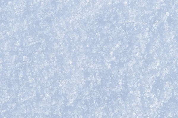 Blue snow texture — Stock Photo, Image