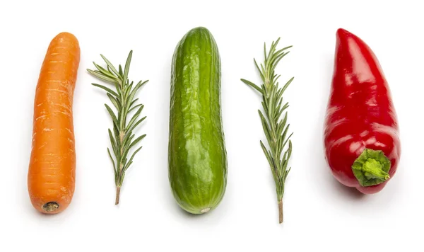 Conjunto de verduras frescas. —  Fotos de Stock