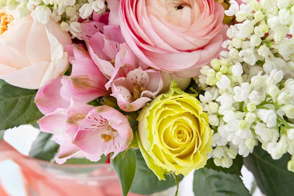 Tender flowers background — Stock Photo, Image