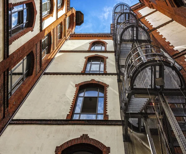 Vecchia fabbrica Casa a Amburgo Speicherstadt — Foto Stock