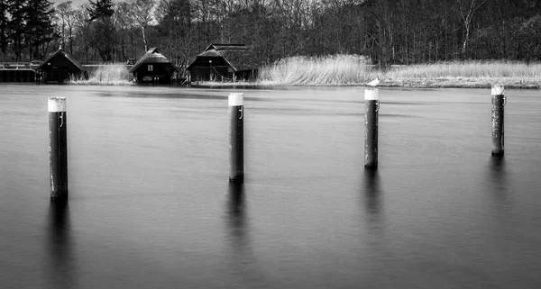 En el Bodden en Fischland Darss en el norte de Alemania —  Fotos de Stock