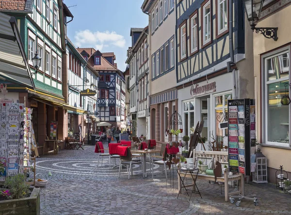 La belle ville de gelnhausen en Hesse — Photo