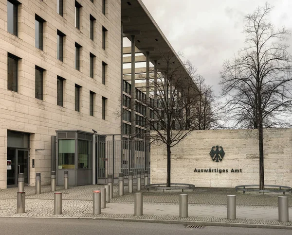 Будівництво федерального відомства в Berlin Mitte — стокове фото