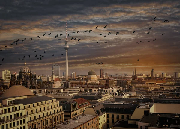 Berlin Mitte üstten görüntülemek  