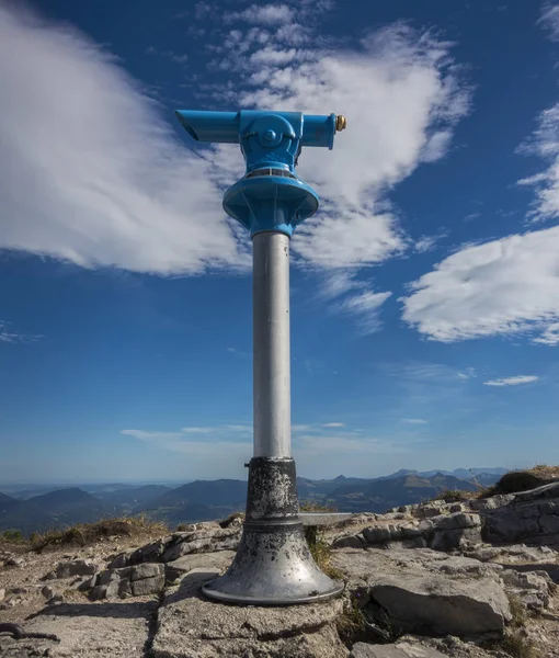 Telescope on the Kehl stone house in Berchtesgaden — Stock Photo, Image