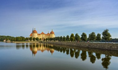 Dresden yakınlarındaki Moritzburg Kalesi  