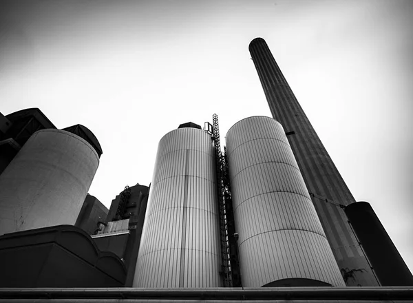 Une usine dans le West District à Francfort-sur-le-Main — Photo