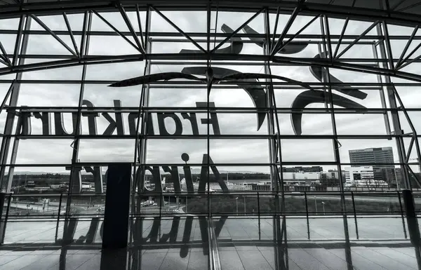 Aeropuerto Frankfurt Main — Foto de Stock