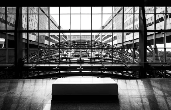 Waiting Area Building Frankfurt Main Airport — Stock Photo, Image