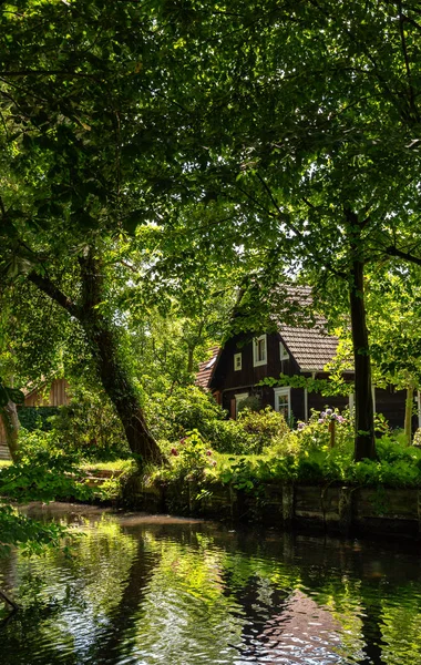 House Water Channel Spreewald Federal State Brandenburg — Stock Photo, Image
