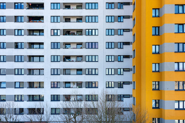 Social housing estate in the north of Berlin