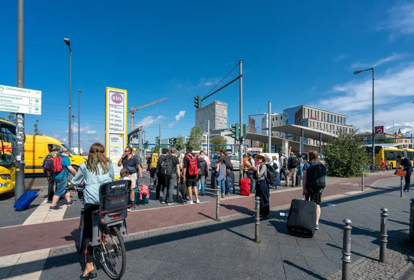 Reisende em Berlim — Fotografia de Stock