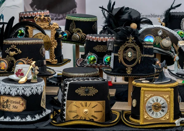 Utensili Gotici Steampunk Festival Berlino — Foto Stock