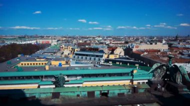 Saint Petersburg Old City yukarıdan izlendi