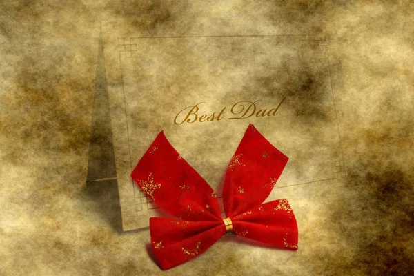 En iyi baba kart grunge kavramı