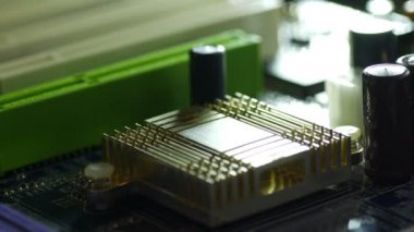 Anakart yakın çekim