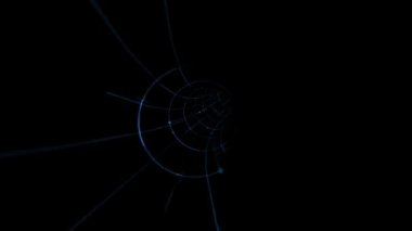 Bir bilim tünel üzerinden seyahat