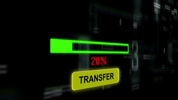 Transfer ödeme online — Stok video