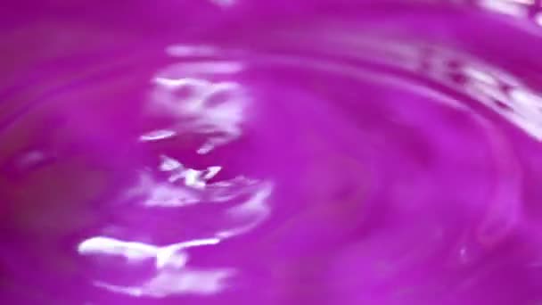 Drop Of Water slow motion — Stock Video