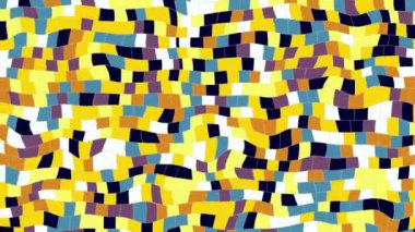 Hareketli renkli küpler